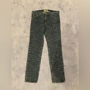 H&M KENZO Zebra Print Jeans